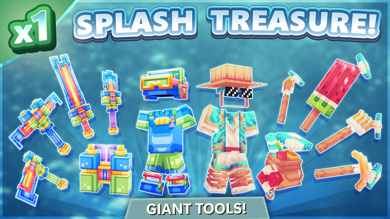 1x Splash Treasure