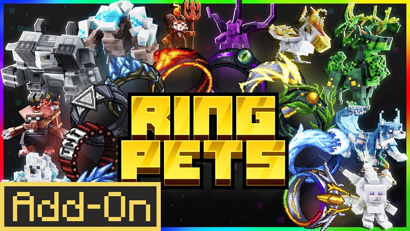 Ring Pets Add-On on the Minecraft Marketplace by Eescal Studios