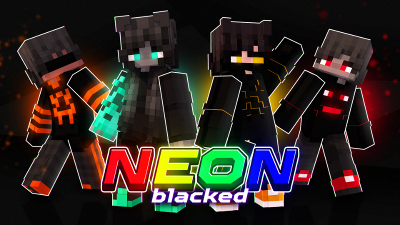Blacked Neon on the Minecraft Marketplace by Hielke Maps