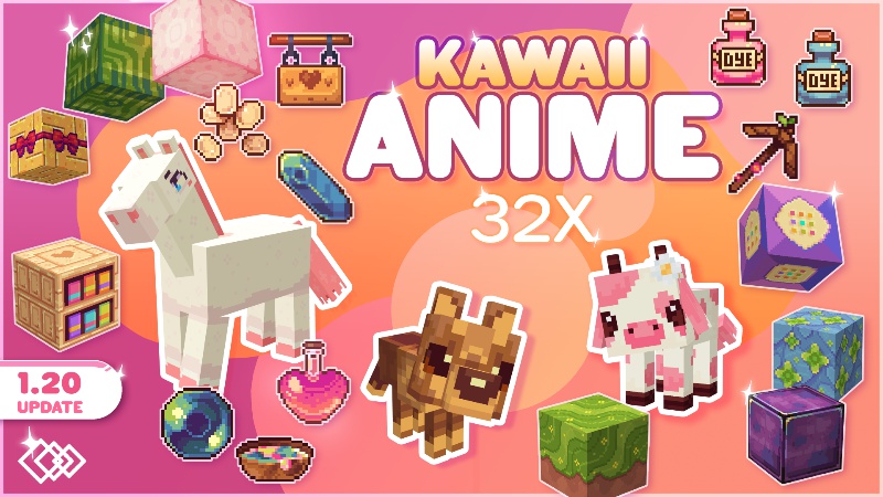 Kawaii Anime Key Art