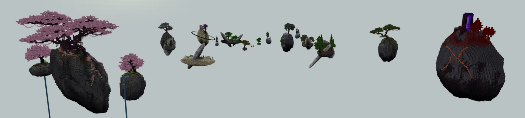 Skyblock One Block panorama