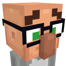 Nerd Villager Head