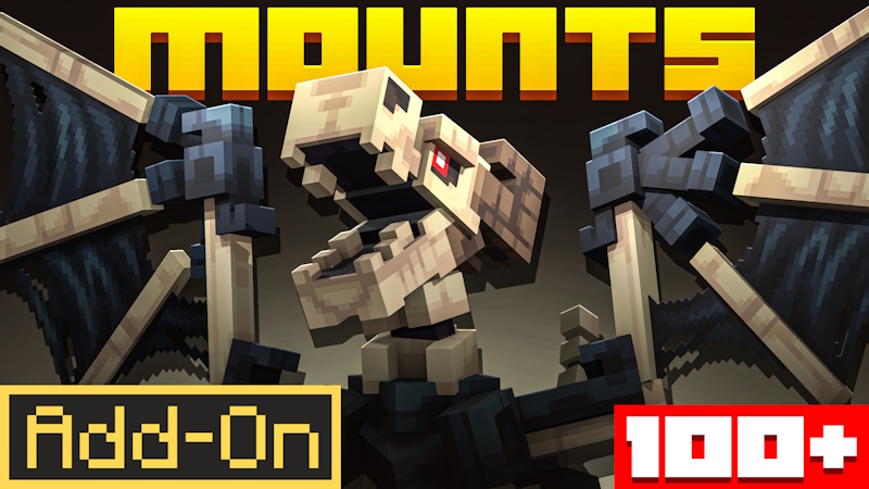 Mounts Add-On on the Minecraft Marketplace by Misfits