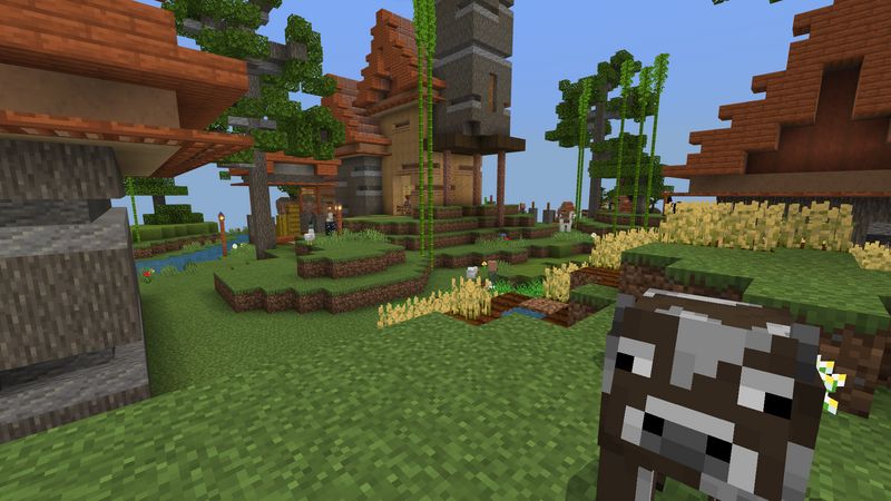 OP Villagers Sky Islands Screenshot #3