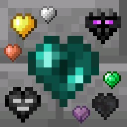 Custom Heart Skyblock Pack Icon