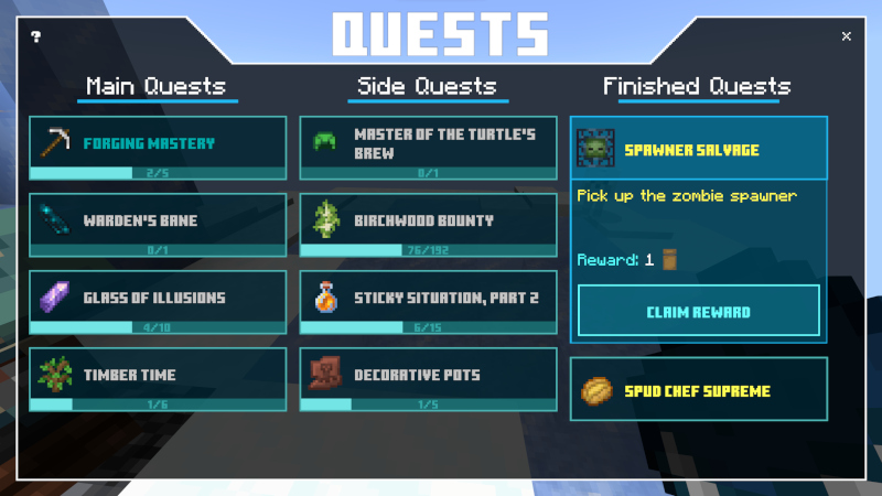 Skyblock Quests Skyblock Quests by Skilendarz
