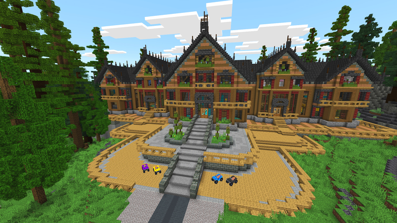 Mega Wooden Mansion by Dodo Studios