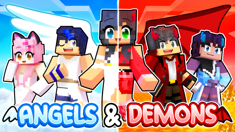 Aphmau Angels and Demons by Night Studios (Minecraft Skin Pack ...