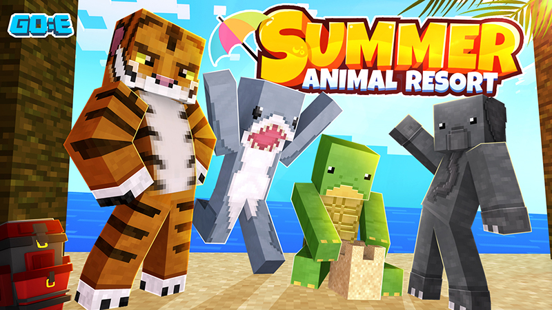 Summer Animal Resort Key Art