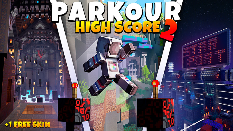 minecraft parkour gameplay