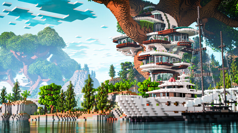 Beachfront Treehouse Mansion
