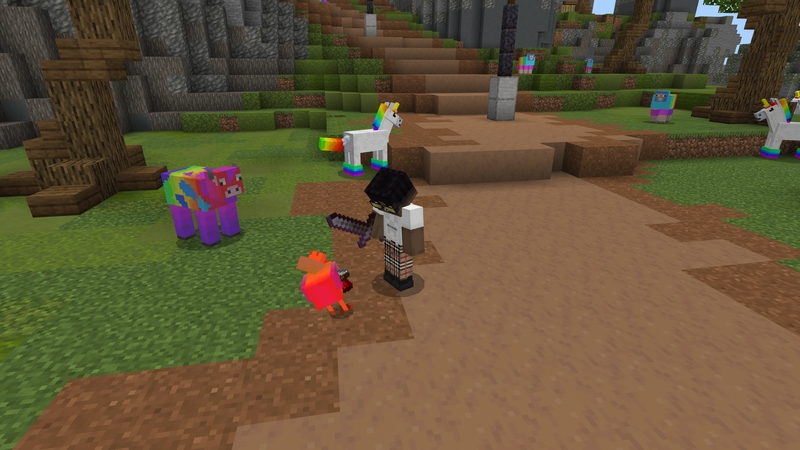 Rainbow Lucky Mobs Screenshot #5