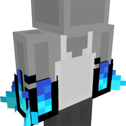 Blue Neon Gloves on the Minecraft Marketplace by Spark Universe