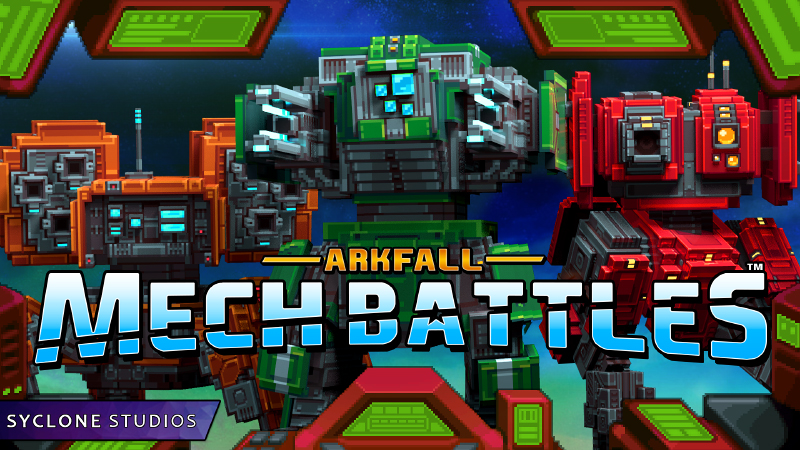 Mech Battles Arkfall Key Art