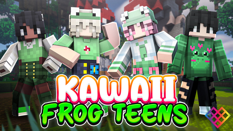 Cute Frog Teens in Minecraft Marketplace