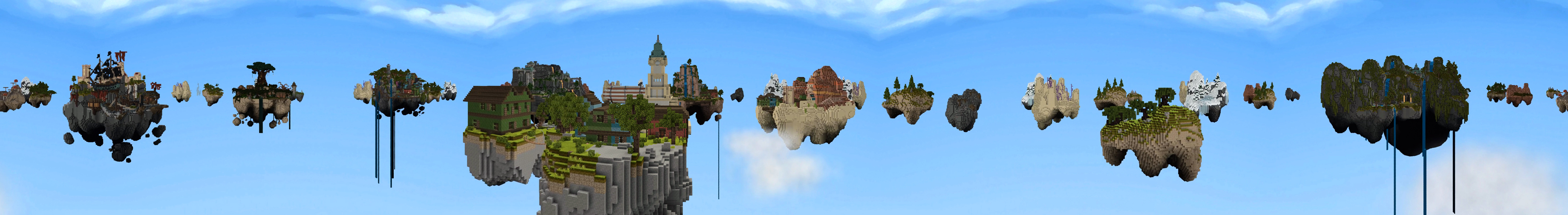 Skyblock Pirate Story Panorama