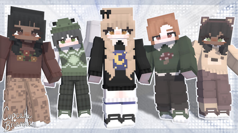 Cozy Vibes HD Skin Pack on the Minecraft Marketplace by CupcakeBrianna