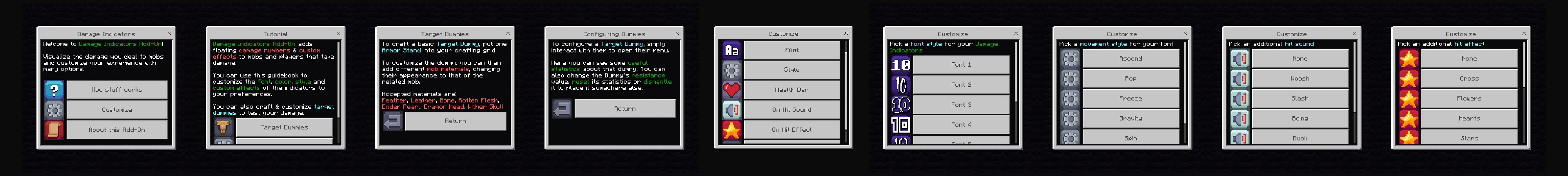 DAMAGE INDICATORS 3.0 Add-On panorama