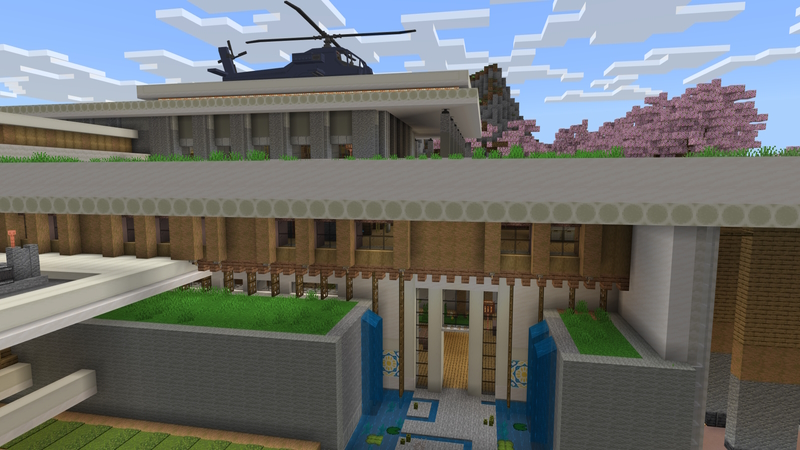 Japanese Mansion by Plank