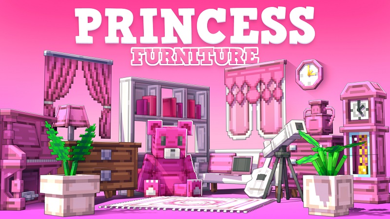 Princess Furniture on the Minecraft Marketplace by Street Studios