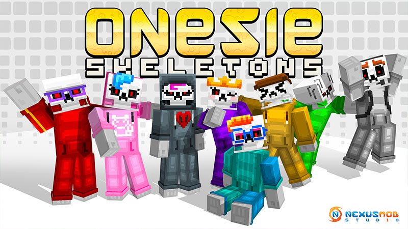 Onesie Skeletons Key Art