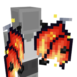 Fire Demon Wings on the Minecraft Marketplace by Lore Studios