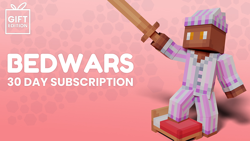 BedWars - 30 Days Gift Key Art
