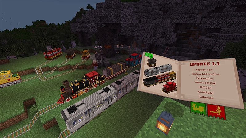 Trains Add-On 1.1 by Lifeboat