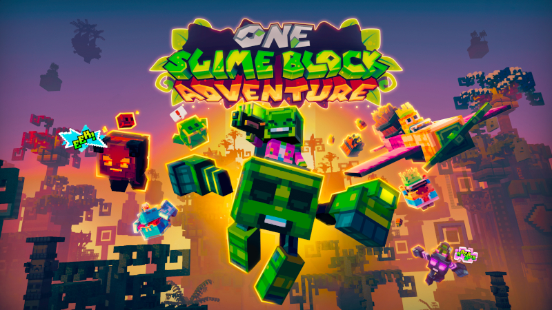 One Slime Block Adventure Key Art