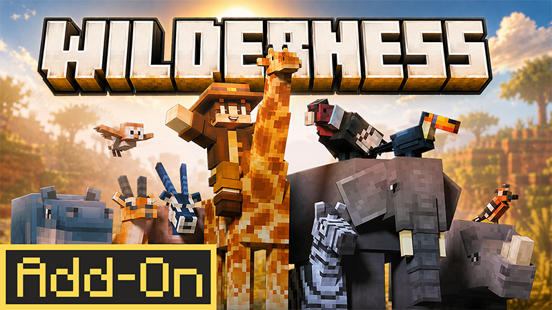 Wilderness Add-On on the Minecraft Marketplace by Lifeboat