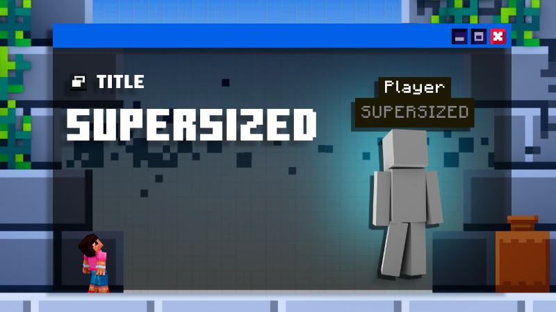 "SUPERSIZED" Title