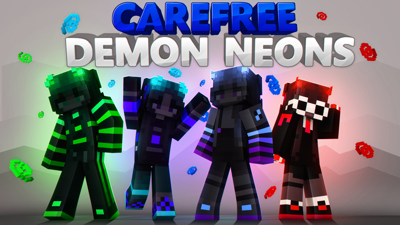 Carefree Demon Neons Key Art