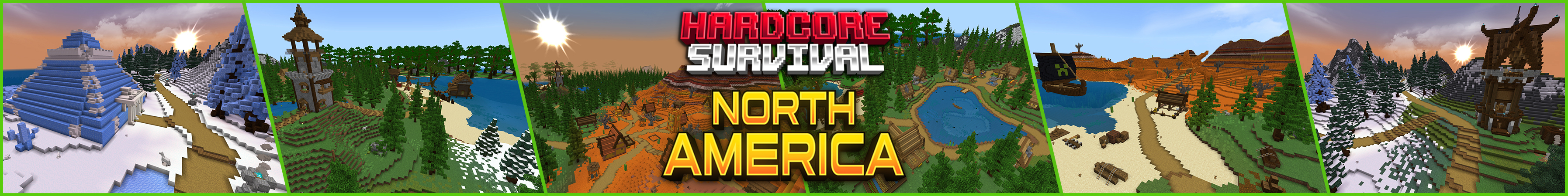 Hardcore Survival - N. America Panorama
