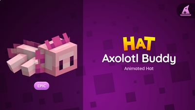 Axolotl Buddy Hat
