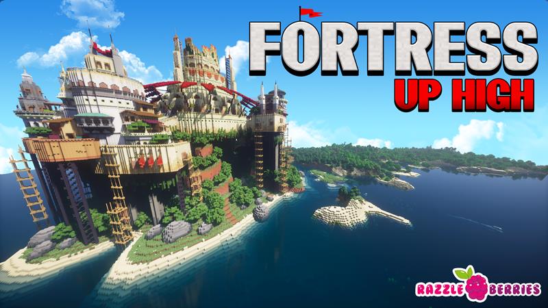 Fortress up high on the Minecraft Marketplace by Razzleberries