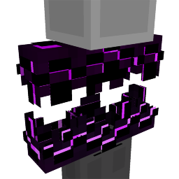 Purple Glow Fade Matrix Top