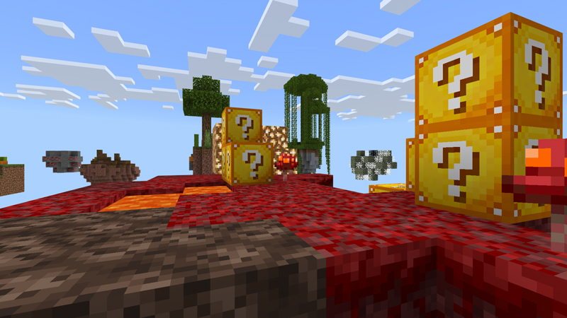 INFINITY LUCKY BLOCK SKYBLOCK! Screenshot #3