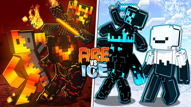 Fire Vs Ice Trends Key Art