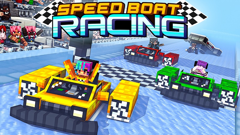 Speed Boat Racing Key Art