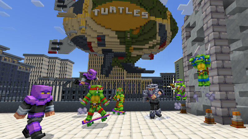 Teenage Mutant Ninja Turtles by Minecraft