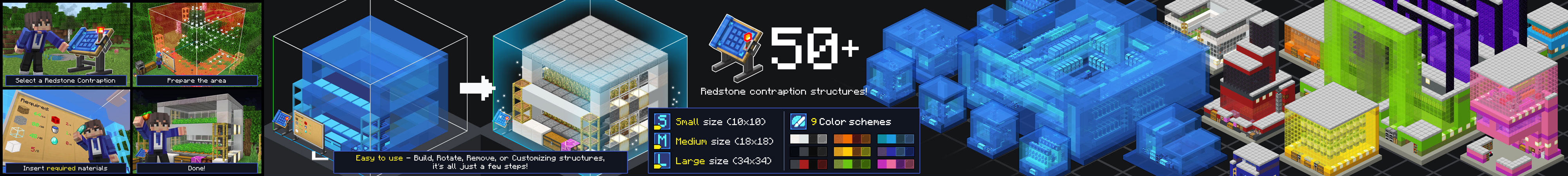 Easy Redstone Add-On Panorama