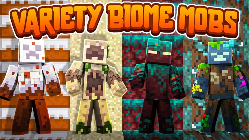 Variety Biome Mobs Key Art