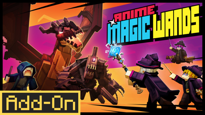 Anime Magic Wands on the Minecraft Marketplace by Creator Games