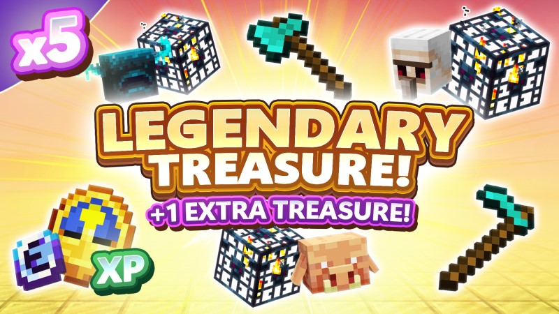 [OP SMP] 5x Legendary Treasure [+1 FREE]