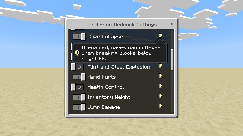 Harder on Bedrock Add-On by Doctor Benx