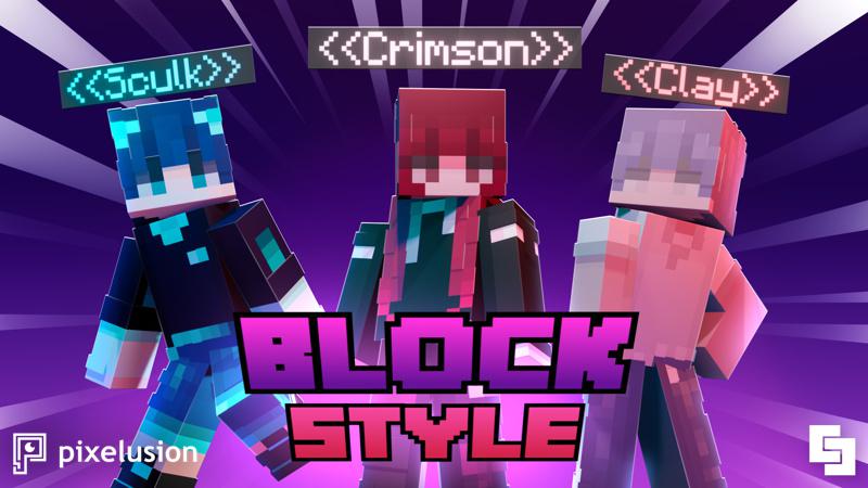 Block Style Key Art