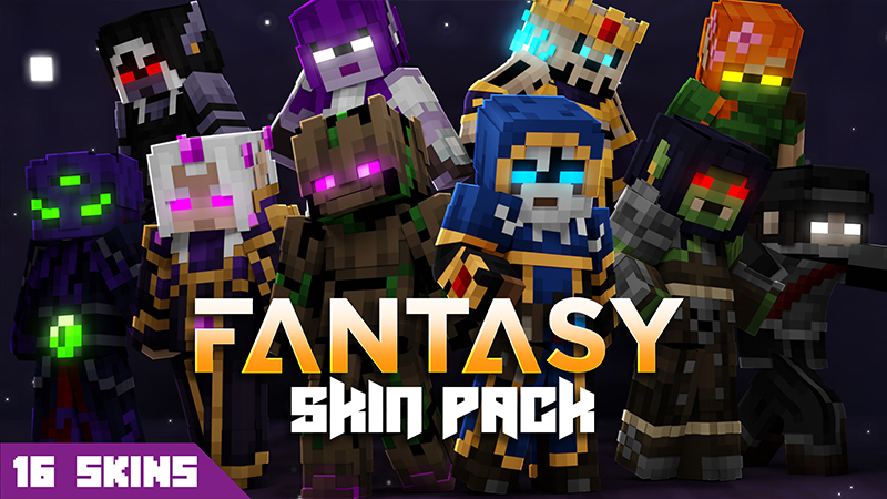 Fantasy Skin Pack on the Minecraft Marketplace by Hourglass Studios