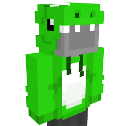 Green Dinosaur Hoodie Key Art