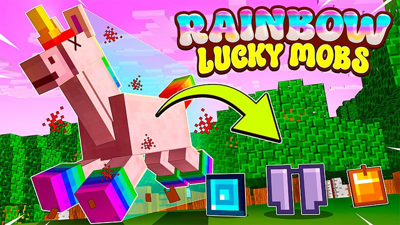 Rainbow Lucky Mobs Key Art