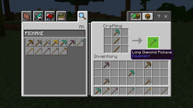Long Pickaxe by The Craft Stars